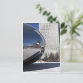 Carte Postale Chicago Bean et Skyscaper (Debout devant)