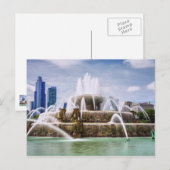 Carte postale Chicago Buckingham (Devant / Derrière)