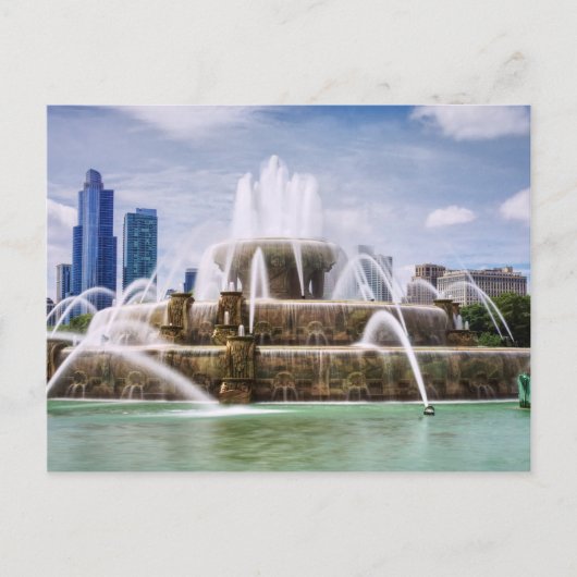 Carte postale Chicago Buckingham (Devant)
