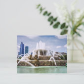 Carte postale Chicago Buckingham (Debout devant)