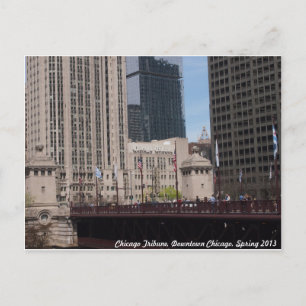 Carte Postale Chicago, Chicago Tribune