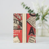 Carte Postale Chicago et chemin de fer d'Alton (Debout devant)