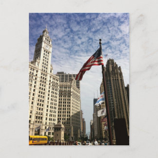 Carte Postale Chicago, États-Unis