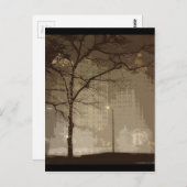 Carte Postale Chicago hiver (Devant / Derrière)