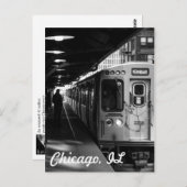 Carte Postale Chicago, IL (Devant / Derrière)