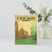 Carte Postale Chicago, IL - Saint Patrick's Day (Debout devant)