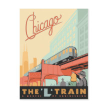 Chicago, IL - Train "L"