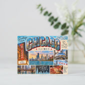 Carte Postale Chicago Illinois (Debout devant)