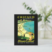 Carte Postale Chicago Illinois Central (Debout devant)