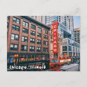 Carte postale Chicago Illinois Downtown