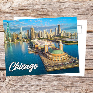 Carte Postale Chicago, Illinois, États-Unis