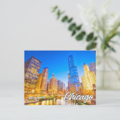 Carte Postale Chicago, Illinois, États-Unis (Debout devant)