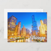 Carte Postale Chicago, Illinois, États-Unis (Devant / Derrière)