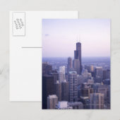 Carte Postale Chicago, Illinois, États-Unis 2 (Devant / Derrière)