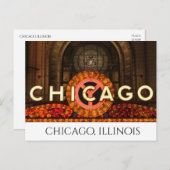 Carte Postale Chicago, Illinois ( IL ) États-Unis (Devant / Derrière)