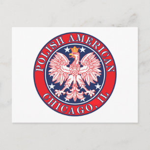 Carte Postale Chicago Illinois polonais