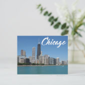 Carte Postale Chicago Illinois Skyline, USA (Debout devant)