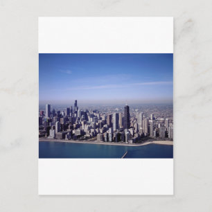 Carte Postale Chicago Illinois Windy City Park Bâtiments Destiny
