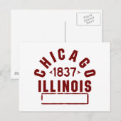 Carte Postale Chicago Inc (Devant / Derrière)