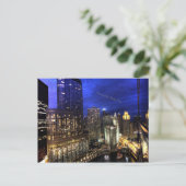 Carte Postale Chicago, la ville venteuse (Debout devant)