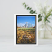 Carte Postale Chicago, la VILLE VENTEUSE (Debout devant)