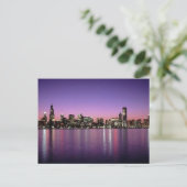 Carte Postale Chicago Nitetime Skyline (Debout devant)