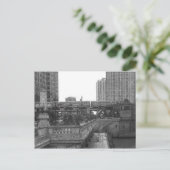 Carte Postale Chicago… par la rivière (Debout devant)