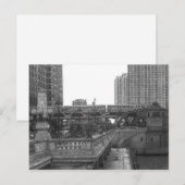 Carte Postale Chicago… par la rivière (Devant / Derrière)