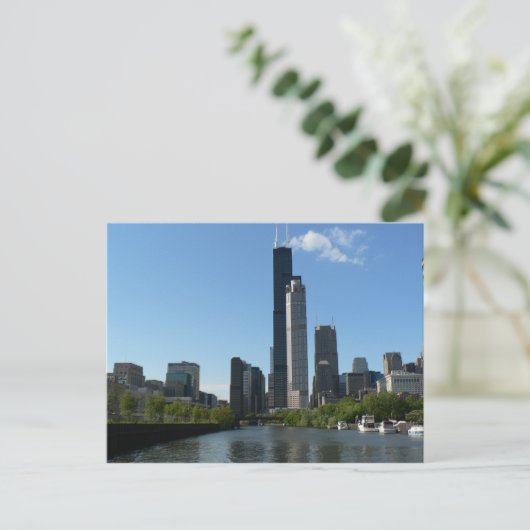 Carte Postale Chicago Skyline (Debout devant)