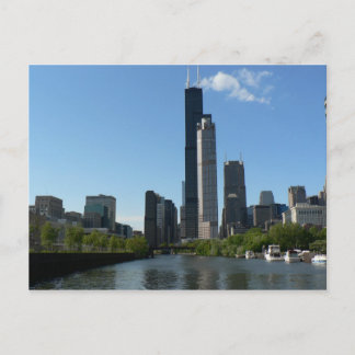 Carte Postale Chicago Skyline