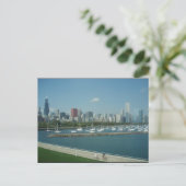 Carte postale Chicago Skyline (Debout devant)