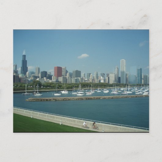 Carte postale Chicago Skyline (Devant)
