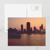 Carte Postale Chicago Skyline (Devant / Derrière)