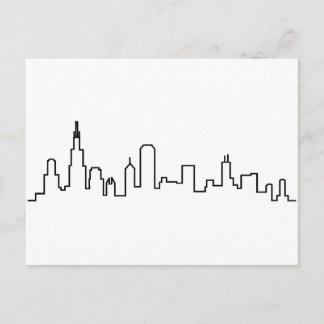 Carte postale Chicago Skyline