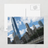 Carte Postale Chicago Skyline (Devant / Derrière)