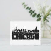 Carte Postale Chicago Skyline (Debout devant)