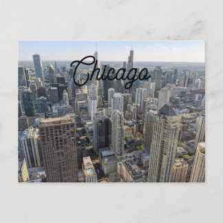 Carte Postale Chicago Skyline