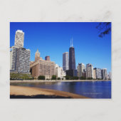 Carte Postale Chicago Skyline. (Devant)