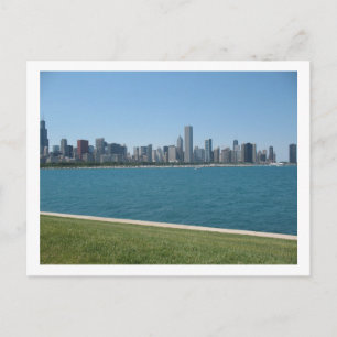 Carte Postale "Chicago Skyline" Postcard