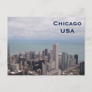 Carte Postale Chicago, USA Vintage voyage Tourism Ajouter