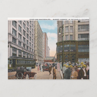 Carte Postale Chicago vintage