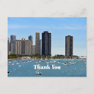 Carte Postale Chicago Waterfront Skyline Merci photo