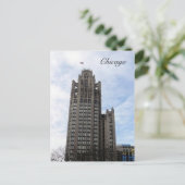 Carte Postale chicago wrigley (Debout devant)
