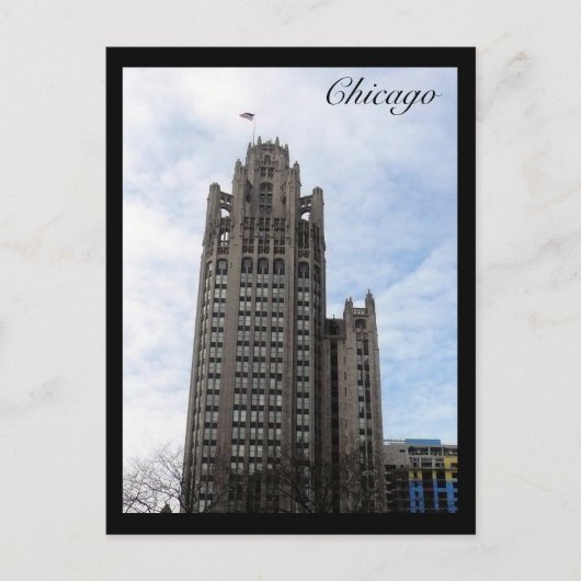 Carte Postale chicago wrigley bldg (Devant)