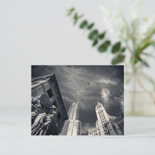 Carte Postale Chicago - Wrigley Building (Debout devant)