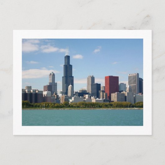 Carte Postale ChicagoSkyline (Devant)