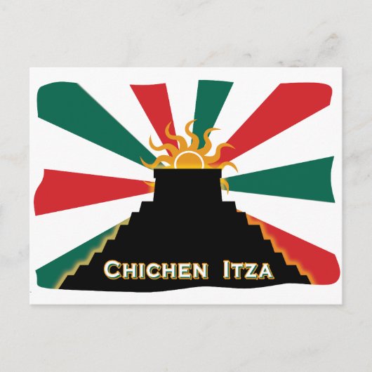 Carte Postale Chichen Itza (Devant)