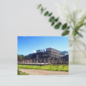 Carte Postale Chichen Itza. Guerriers de temples (Debout devant)