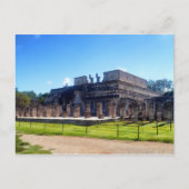 Carte Postale Chichen Itza. Guerriers de temples (Devant)