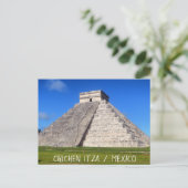Carte Postale Chichen Itza, Guerriers du Temple (Debout devant)